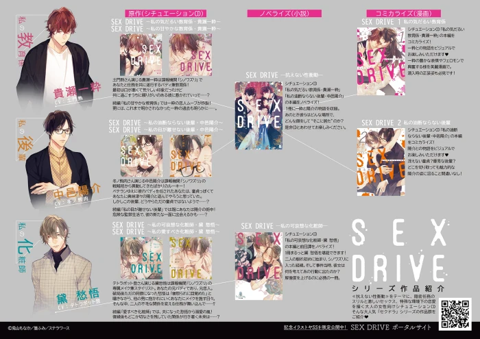 SEX DRIVE ～私の可哀想な化粧師・黛 愁悟～(CV：テトラポット登 